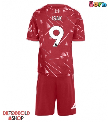 Liverpool Alexander Isak #9 Hjemmebanesæt Børn 2026-27 Kort ærmer (+ korte bukser)